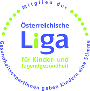 Mitgliederlogo der Österreichischen Liga für Kinder- und Jugendgesundheit